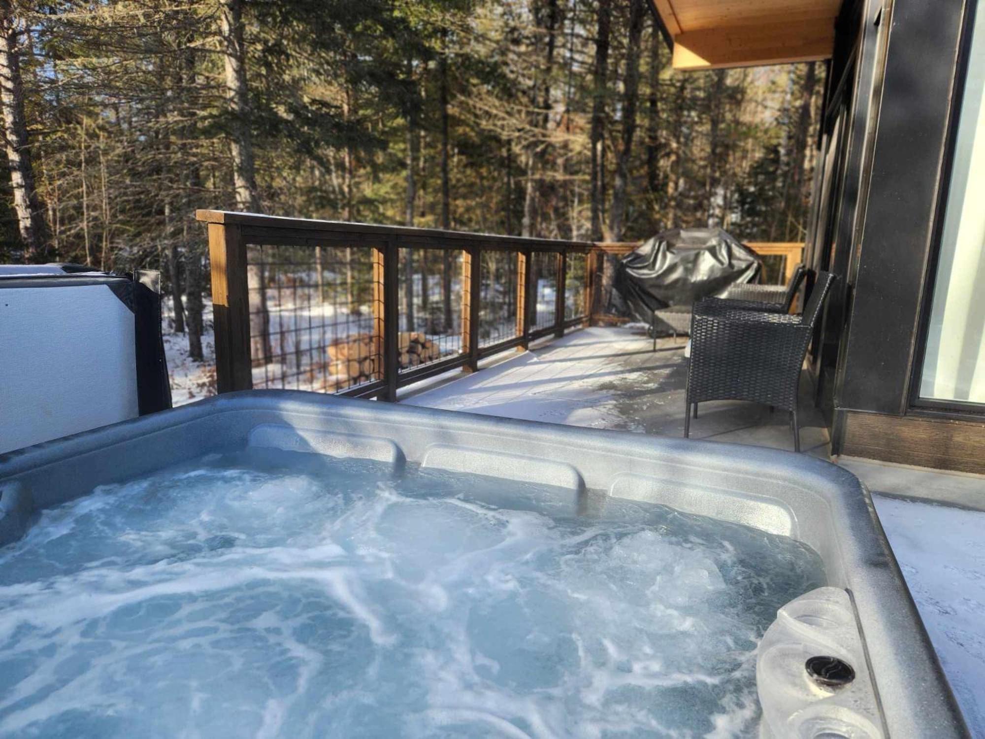 Les Chalets Double K # 1 Сент-Алексі-де-Мон Екстер'єр фото